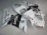 Kawasaki NINJA ZX6R 2005-2006 Injection ABS Fairing - West - Black White - MFS3787